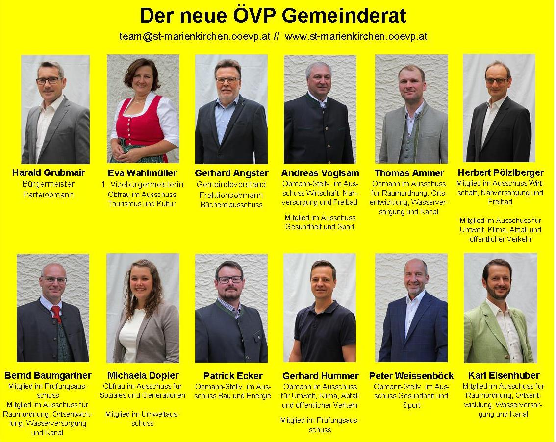 Vp Gemeinderat O Vp St Marienkirchen